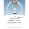 شارژر وایرلس UGREEN مدل MagFlow W753-55959 25W - آبی روشن (گارانتی 18 ماهه آسان پیشرو)