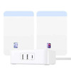 چندراهی برق و شارژر رومیزی UGREEN 30W مدل DigiNest Life CD280-50683 - سفید (گارانتی 18 ماهه آسان پیشرو)