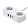 چندراهی برق و شارژر رومیزی UGREEN 30W مدل DigiNest Life CD280-50683 - سفید (گارانتی 18 ماهه آسان پیشرو)