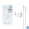 شارژر دیواری PD و فست تک پورت UGREEN مدل CD137-50698 20W به همراه کابل شارژ Type-C To Lightning - سفید (گارانتی 18 ماهه آسان پیشرو)