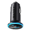 شارژر فندکی فست دو پورت ANKER مدل A2735H11 52.5W و تکنولوژی IQ3 - مشکی (گارانتی شش ماهه روبی تک)