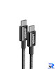 کابل شارژ فست ANKER Type-C to Type-C مدل A8752H11 - مشکی (گارانتی 18ماهه حافظه طلایی ایستا)