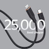 کابل شارژ فست 0.9 متری Anker Type-C To Lightning مدل A8662621 - مشکی (گارانتی شش ماهه روبی تک)