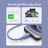 کابل شارژ فست 0.9 متری Anker Type-C To Lightning مدل A8662621 - مشکی (گارانتی شش ماهه روبی تک)