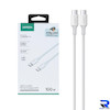 کابل شارژ PD و فست UGREEN Type-C To Type-C مدل 100W 60551 - سفید (گارانتی 18 ماهه آسان پیشرو)