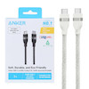 کابل شارژ PD و فست 0.9 متری ANKER Type-C To Type-C مدل A82E2611 240W - مشکی (گارانتی شش ماهه روبی تک)