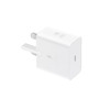 شارژر سه پین SAMSUNG 25W اصلی T2510 ( فست و PD) سفید (گارانتی 18 ماهه شرکتی)