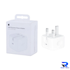 شارژر دیواری سه پین Apple مدل MGTV4ZE/A A3353 40W With 60W Max - سفید - BSA (گارانتی 18 ماهه شرکتی)