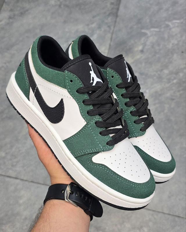 کتونی نایک جردن سفید سبز Nike jordan