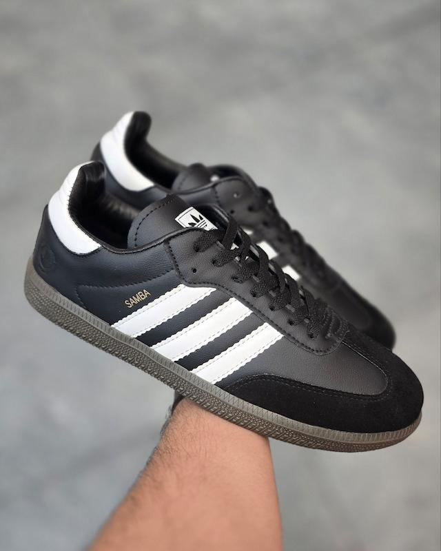 کتونی ادیداس سامبا مشکی سفید Adidas samba