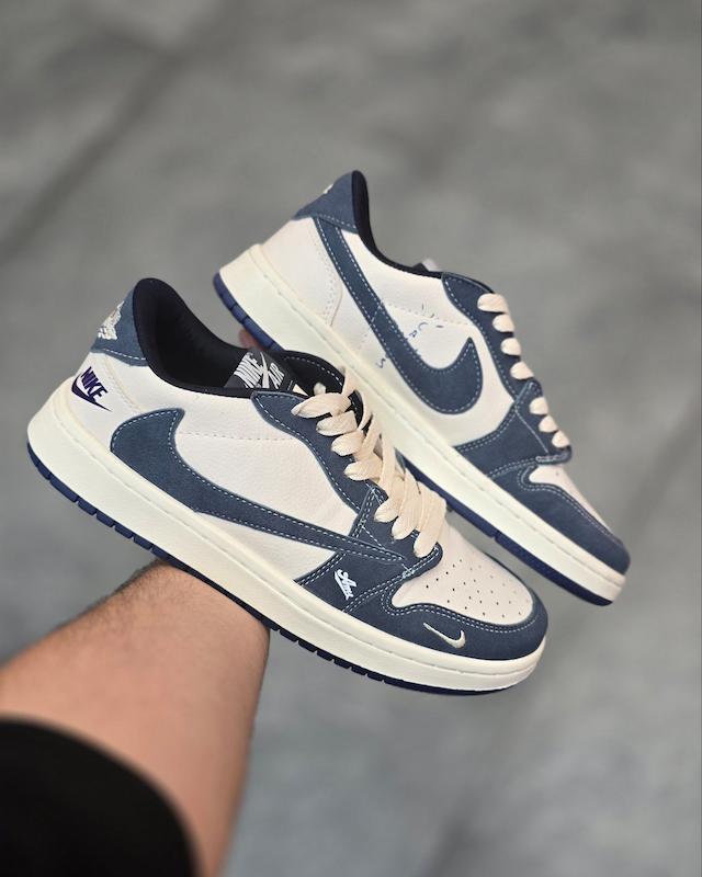 کتونی نایک جردن تراویس کرم صورتی Nike jordan travis