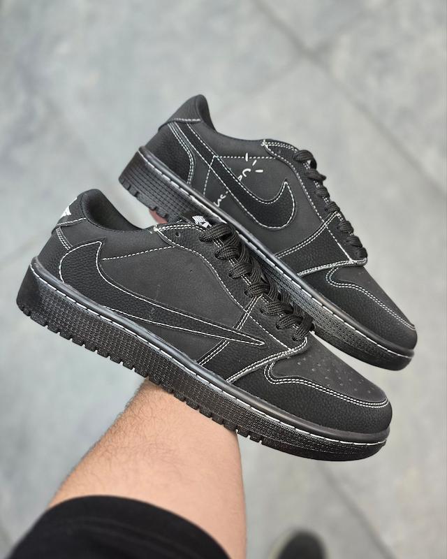 کتونی نایک جردن تراویس بلک فانتوم بدون ساق 2257  Nike Jordan travis