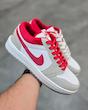کتونی نایک جردن طوسی قرمز Nike Jordan1