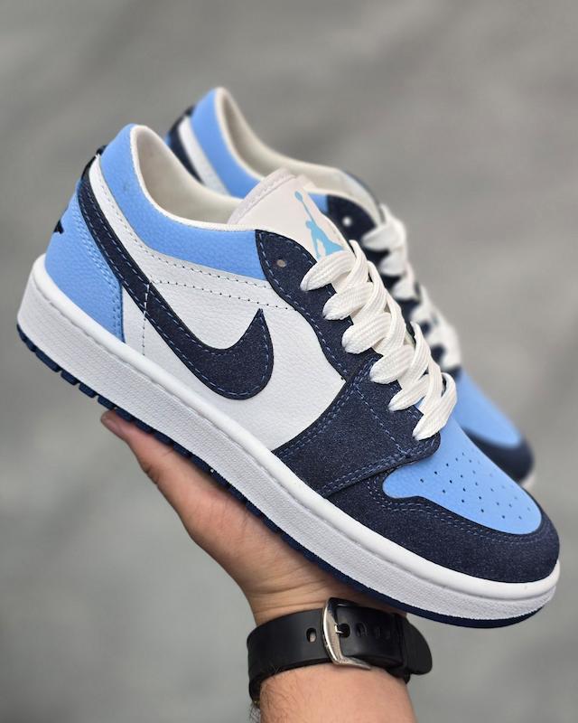 کتونی نایک جردن سفید ابی Nike jordan