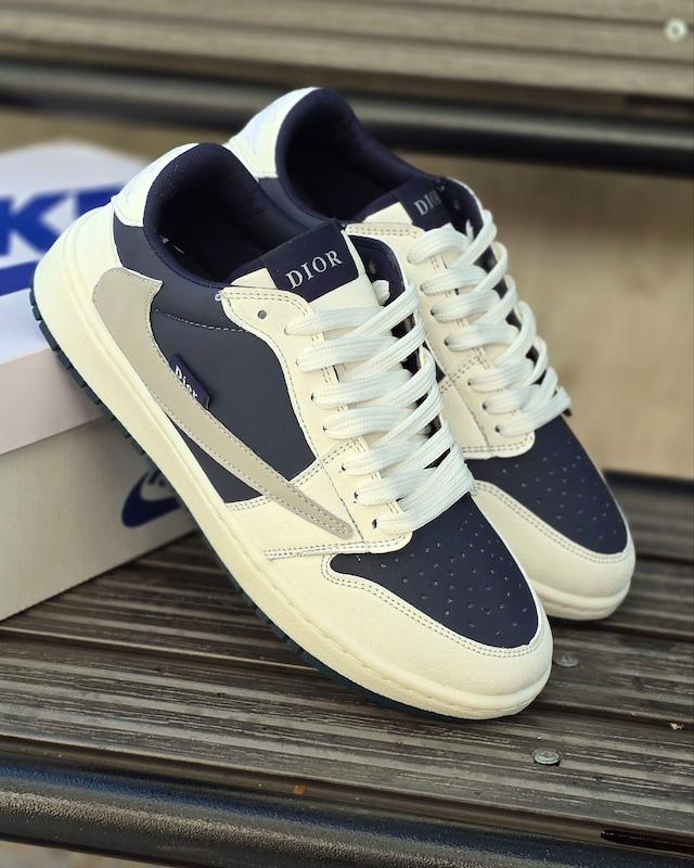 کتونی نایک جردن تراویس دیور سرمه ای Nike jordan travis dior
