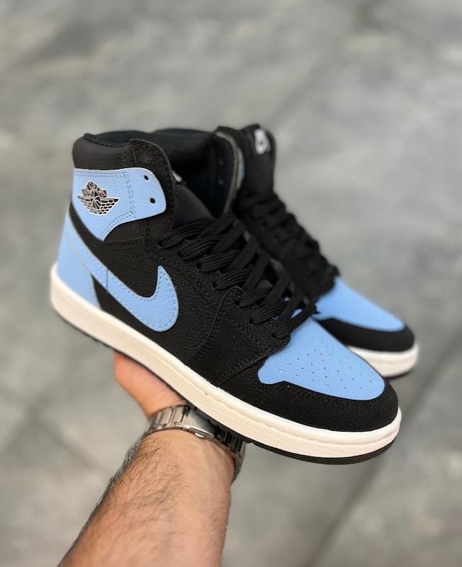 جردن مشکی ابی ساقدار Nike jordan