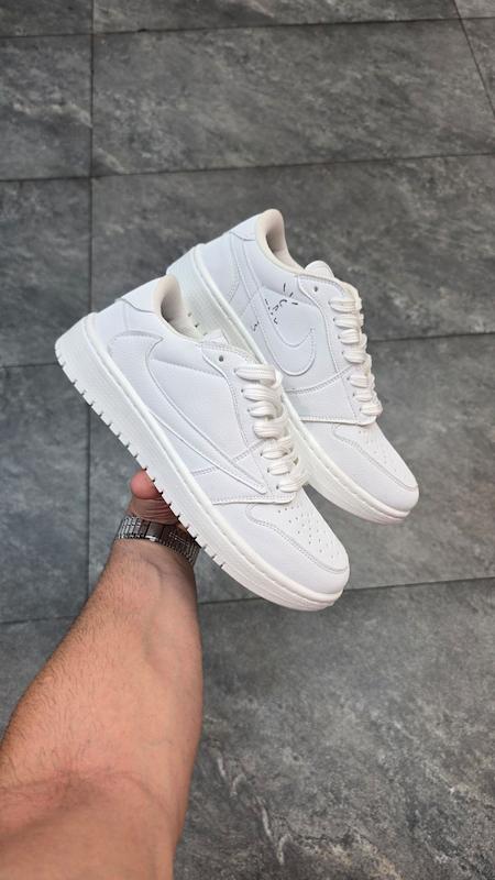 کتونی نایک جردن تراویس وایت پارتی کد2252 بدون ساق   Nike Jordan travis