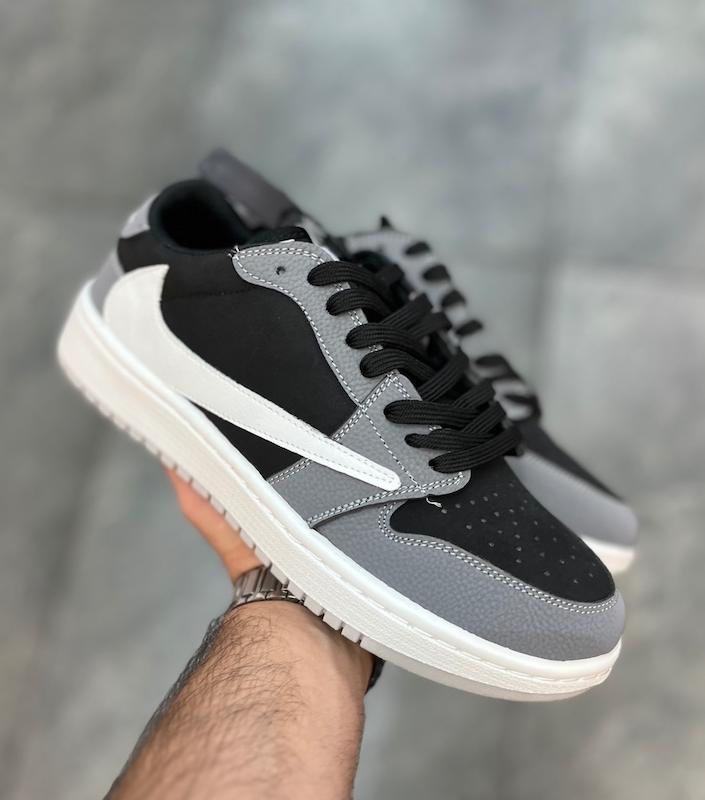 جردن تراویس مشکی طوسی کد 2272 Nike jordan
