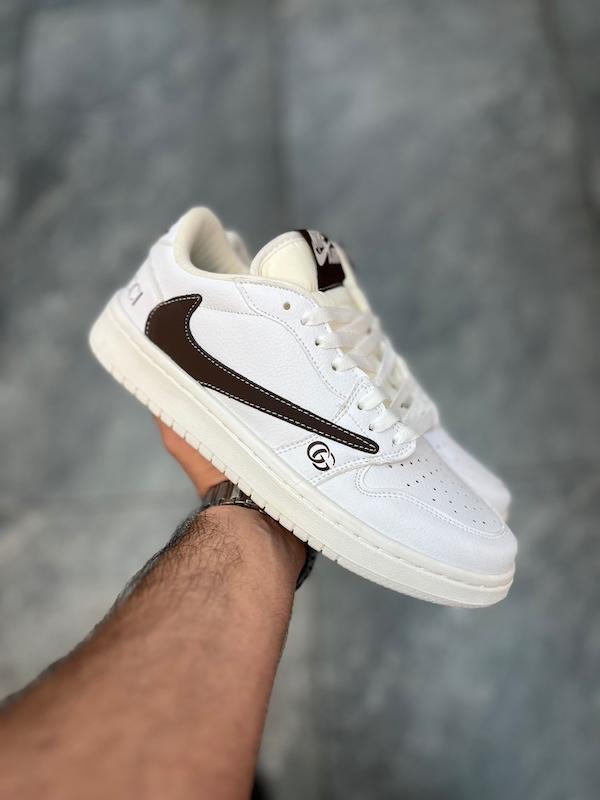 جردن گوچی قهوه ای کد 2281 Nike jordan