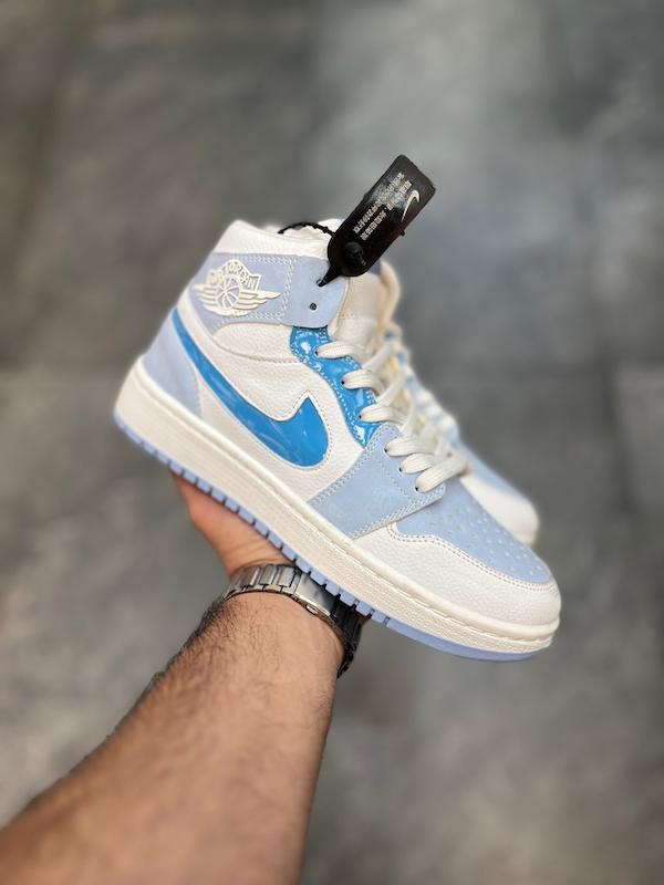 جردن آبی ساقدار کد2294 air jordan1
