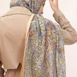 شال نخی طرحدار ارزان