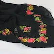 روسری حاشیه گلدار 