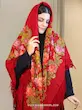 قیمت روسری ترکمنی خرید روسری ترکمنی پشمی عکس روسری ترکمنی