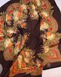 روسری نخی قواره بزرگ برند روسیه شال 