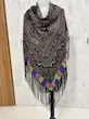 روسری ترکمن اصیل پشمي كد۲۰۳