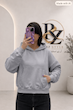 هودی زنانه کوتاه چاپ پفکی Cursed
