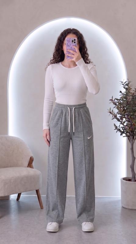 شلوار بگ زنانه مدل نایک