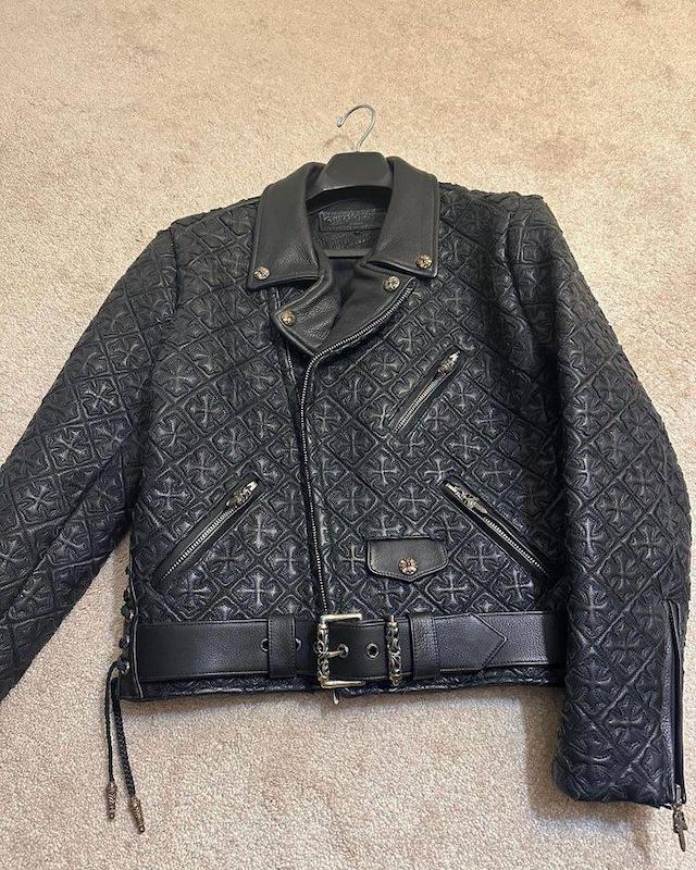 جکت چرم CHROME HEARTS 2026