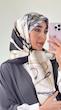 روسری ابریشم توییل