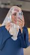 روسري ابريشم ريشه دار ۹۰