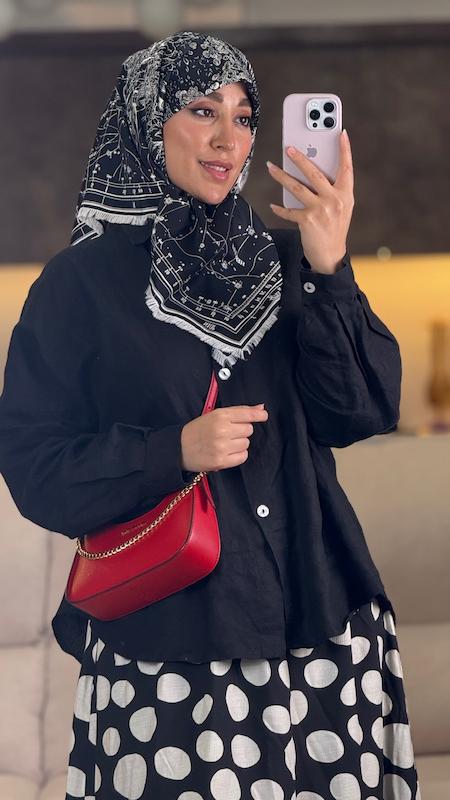 روسری ابریشم ۹۰