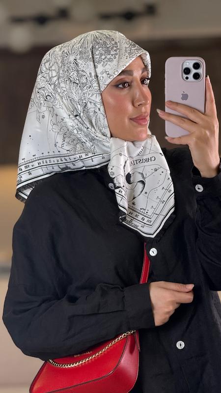 روسری ابریشم ۹۰