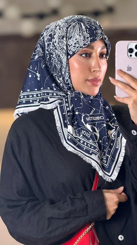 روسری ابریشم ۹۰