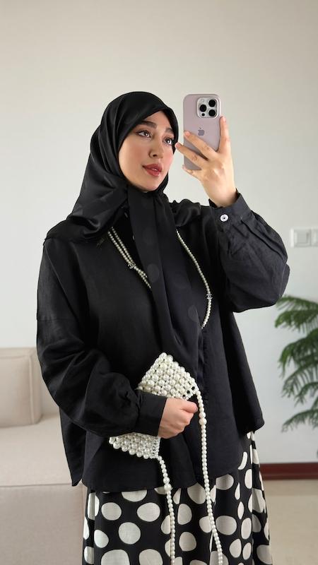 شومیز لینن بیسیک