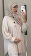شومیز لینن گلدوزی قلبی