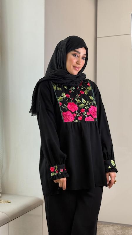 شومیز رز سرخ