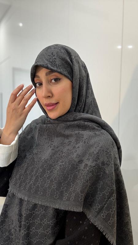 روسری کشمیر گل و گوچی