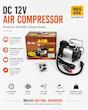 پمپ باد تک سیلندر فندکی خودرو مدل AIR COMPRESSOR 965 KPA
