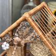 استند حصیری سه طبقه طرح کلبه