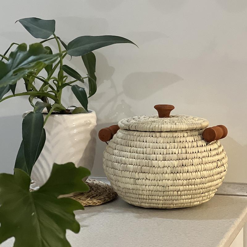 ظرف برنج کپوبافی حصیری