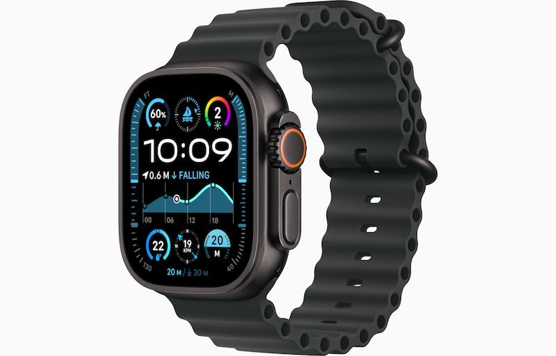 اپل واچ اولترا 2 سایز 49  Apple Watch Ultra 2 New Ocean بند سیلیکونی 
