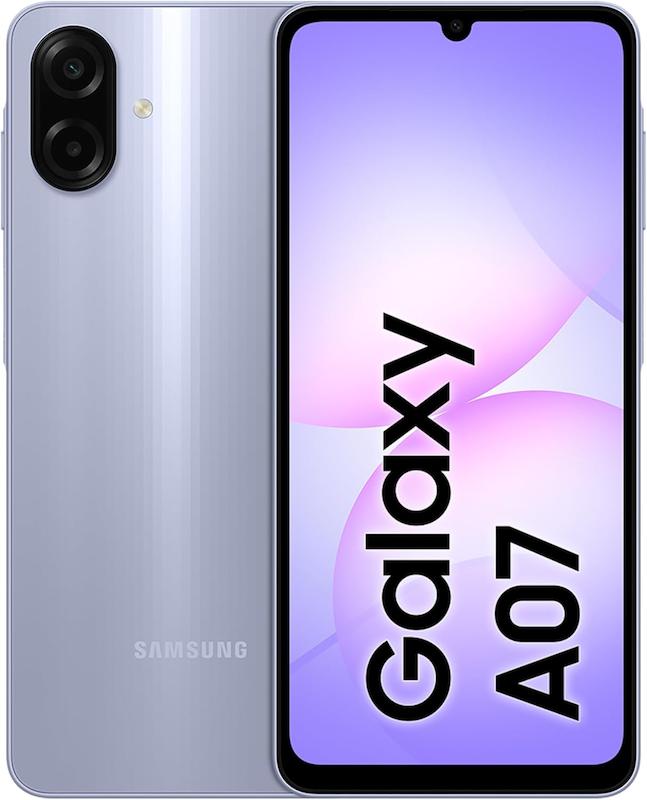 گوشی تلفن همراه سامسونگ Galaxy A07 ظرفیت 128GB رم 4GB دو سیم چین همراه شارژر (پک بزرگ) گارانتی 18 ماهه