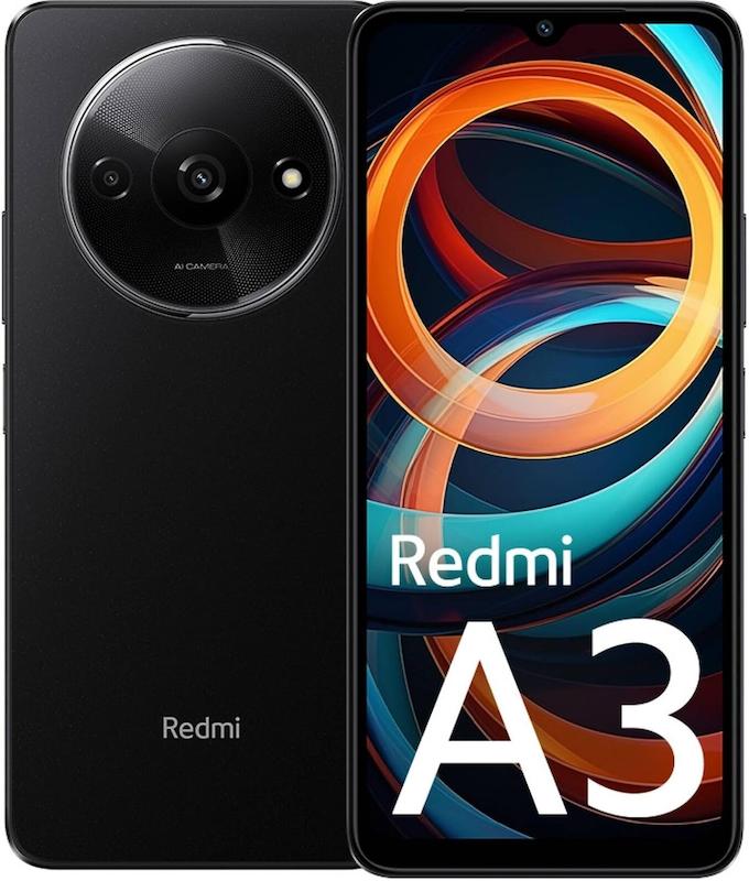 گوشی موبایل شیائومی مدل Redmi A3 دو سیم کارت ظرفیت 128 گیگابایت و رم 4 گیگابایت 18 ماه گارانتی Global