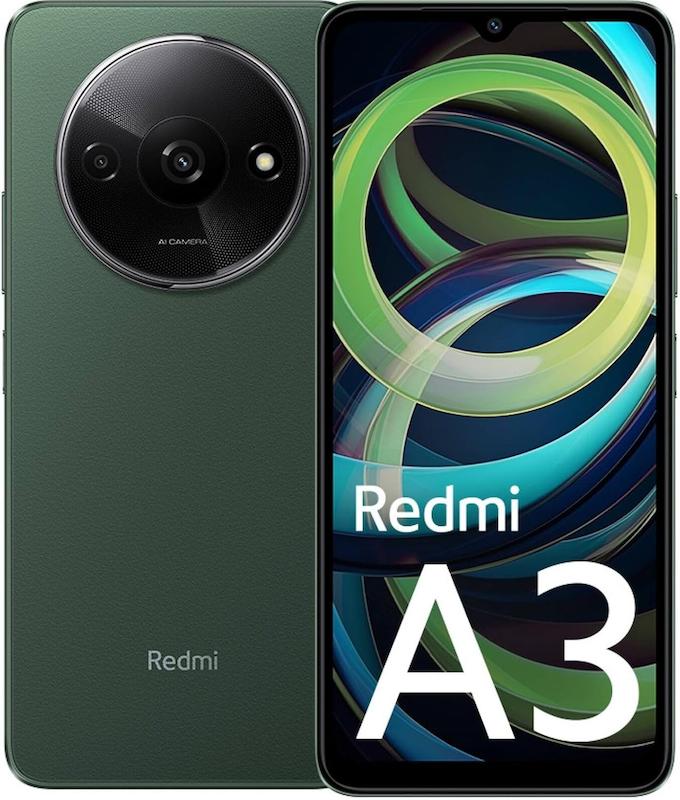گوشی موبایل شیائومی مدل Redmi A3 دو سیم کارت ظرفیت 128 گیگابایت و رم 4 گیگابایت 18 ماه گارانتی Global