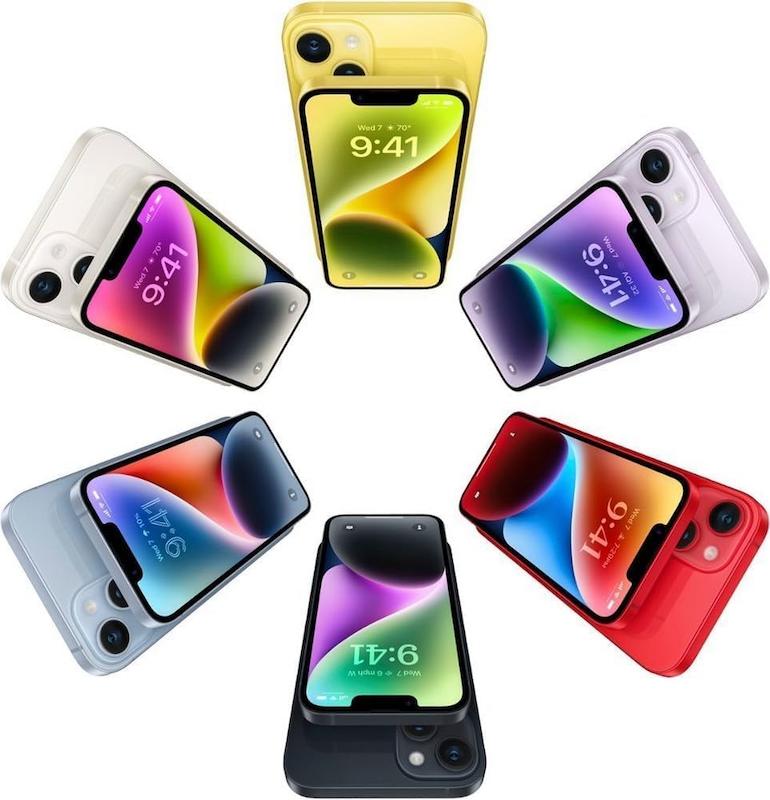 گوشی تلفن همراه اپل iPhone 14 ظرفیت 128GB دوسیم پارت CH نات اکتیو پک اصلی