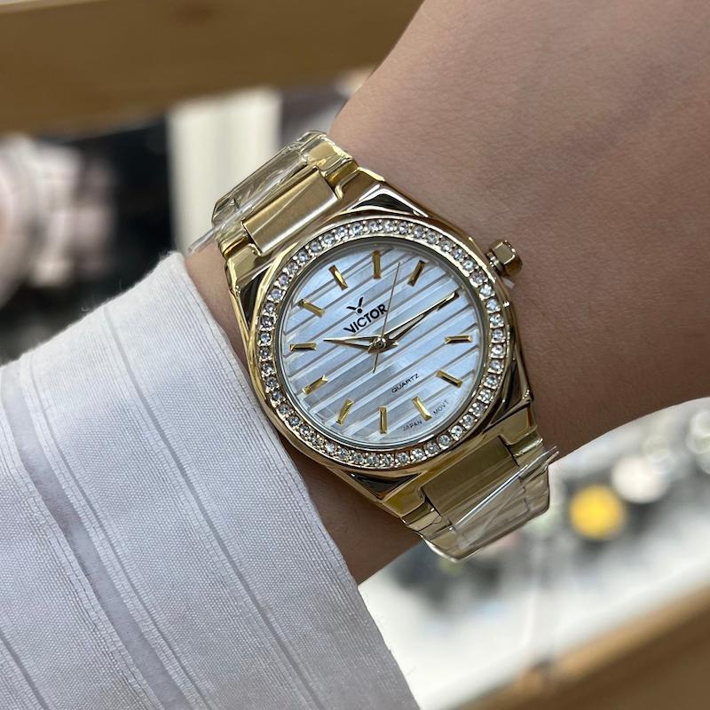 ساعت مچی اورجینال زنانه ویکتور VICTOR 5696